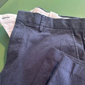 Old Navy Slim Fit Pants - Gray and White